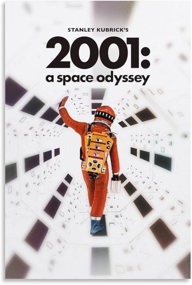 Amazon.co.jp: 2001年：宇宙の旅のSF映画の名ポスター キャンバス