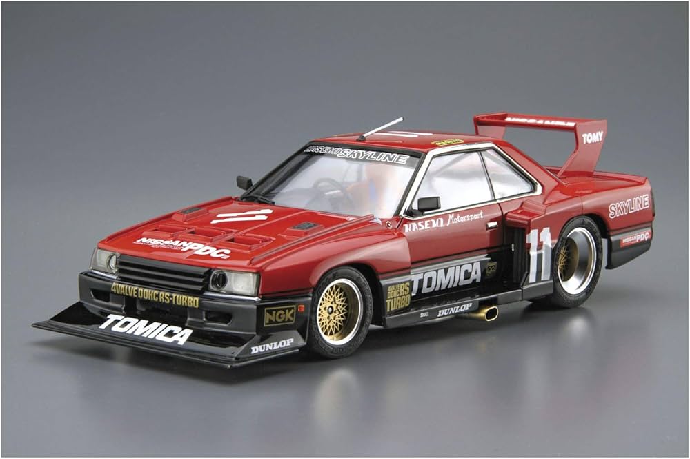 Amazon.com: Aoshima Nissan KDR30 Skyline Super Silhouette '82 1:24