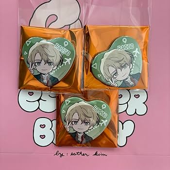 18TRIP エイトリ 北片來人 缶バッジ キービジュ KV エイトリ 18TRIP 北