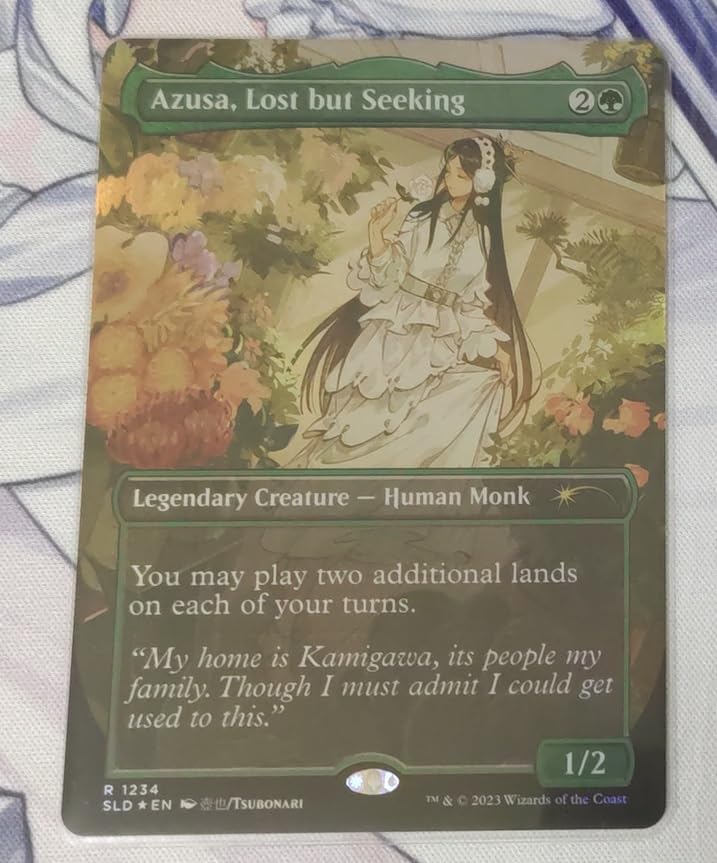 MTGFoil迷える探求者、梓⁄Azusa, Lost but Seekin Foil《迷える