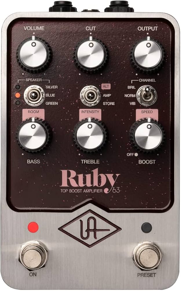 ギター Universal Audio UAFX Ruby Amazon.com: Universal Audio UAFX