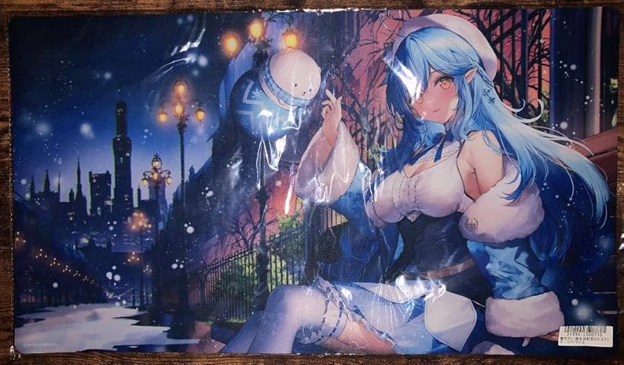 ホロライブ 雪花ラミィ ラバーマット C102 リン☆ユウ ホロライブ 雪花