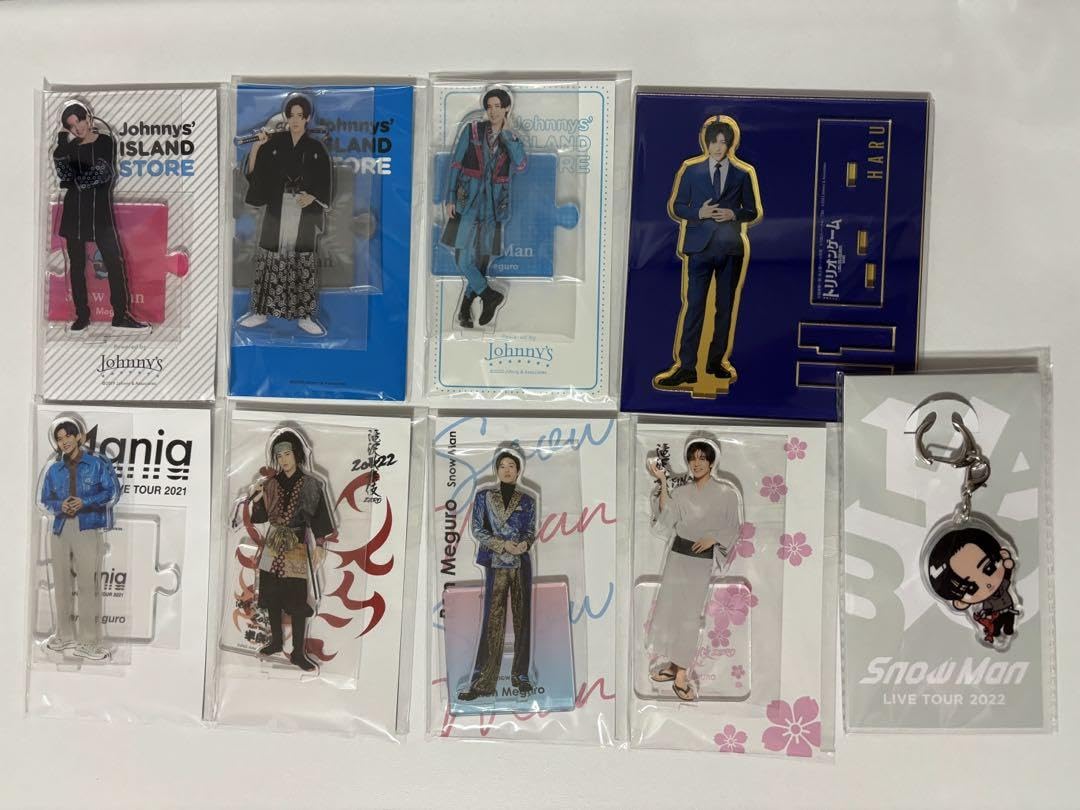 目黒蓮 アクリルスタンド 7種 目黒蓮 アクリルスタンド 7種 SnowMan