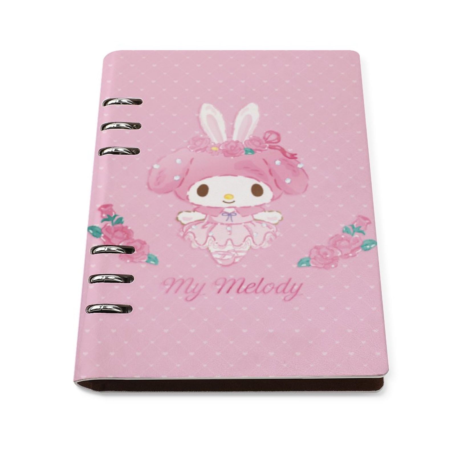 Amazon.co.jp: マイメロ バインダーノート メモ帳 システム手帳 PU