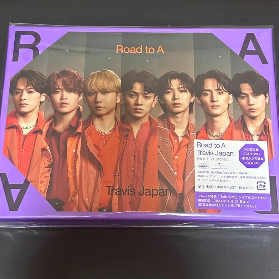 Travis Japan/Road to A(DVD付FC限定盤) Amazon.co.jp: Travis Japan