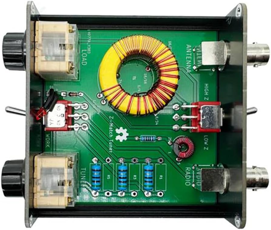 Amazon | phargin QRP Z-Match 手動チューナー アンテナチューナー 3