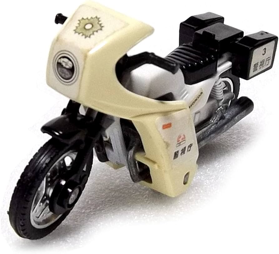 Amazon | トミカ No.4 ホンダ白バイ SCALE 1/34 ブリスター | ミニカー