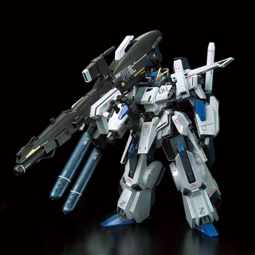Amazon.co.jp: MG 1/100 ガンダムベース限定 FAZZ Ver.Ka [チタニウム