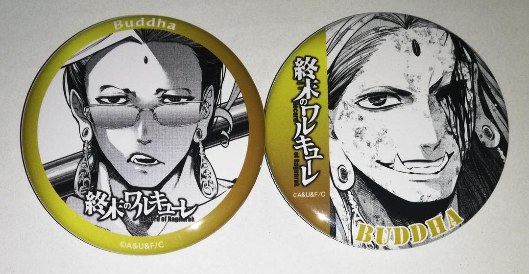 終末のワルキューレ バトル缶バッジ 釈迦 ②