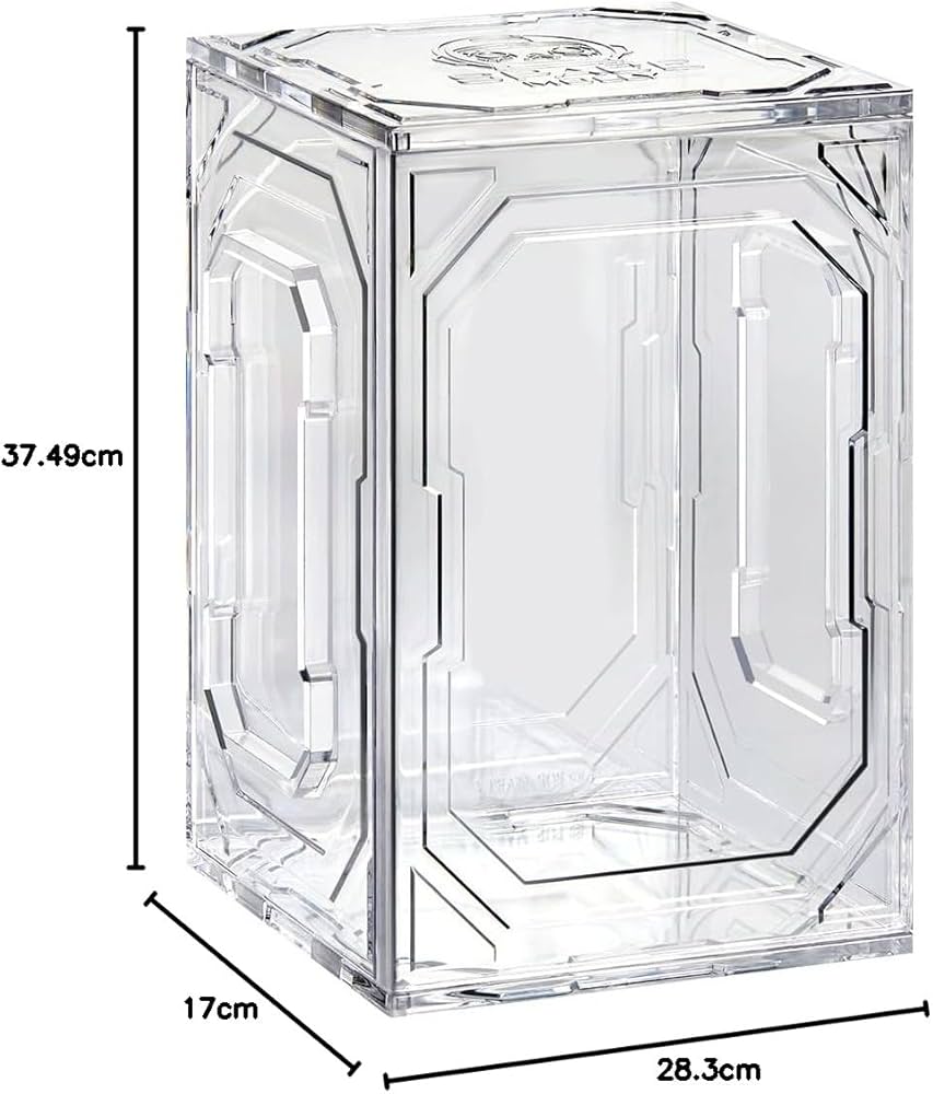 Amazon.co.jp: POP MART POP ディスプレイボックス 400% クリア(組立式