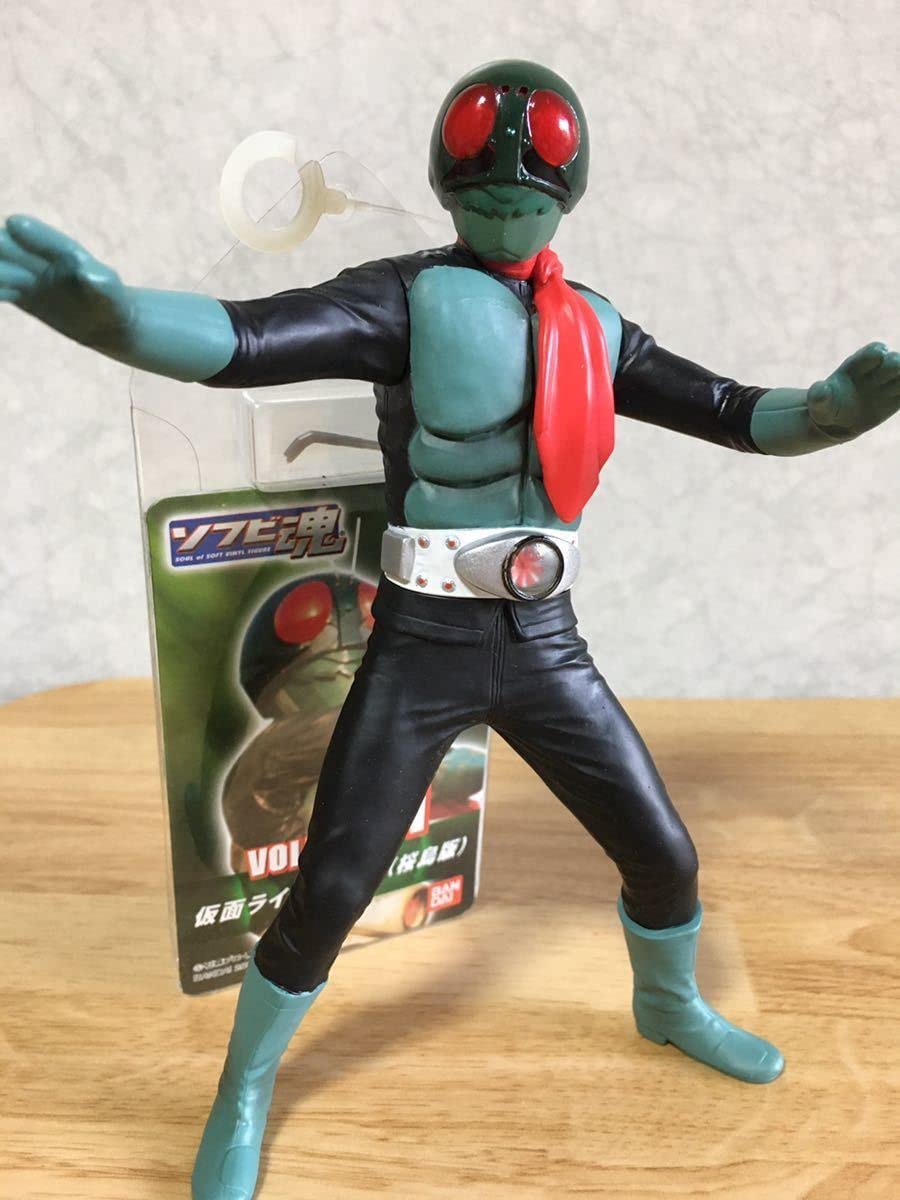 激レア 仮面ライダー 桜島1号 ソフビ ユニファイブ Amazon.co.jp: 美品