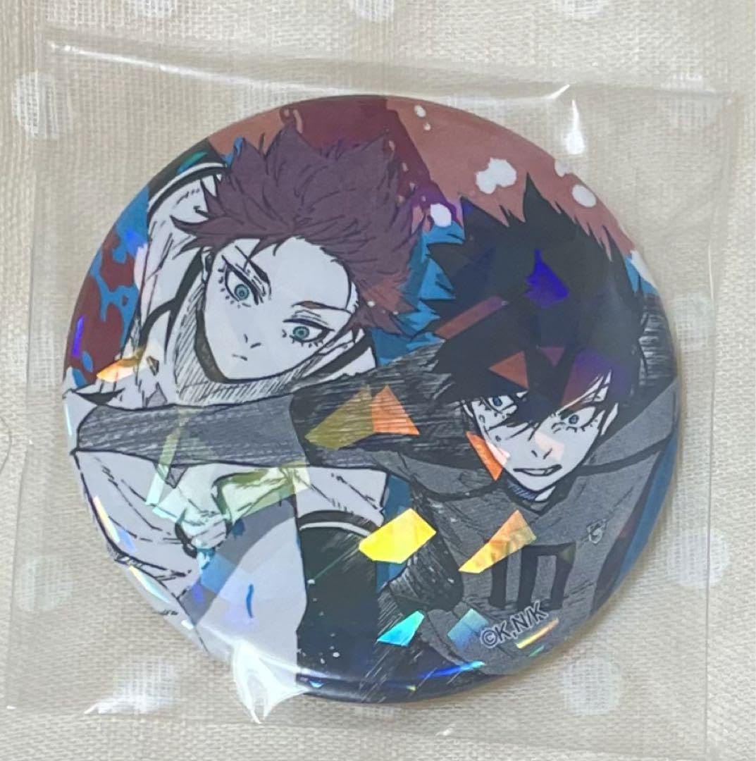 糸師冴 ホログラム缶バッジ 幼少期 40個 ブルロ 糸師冴 theキャラ