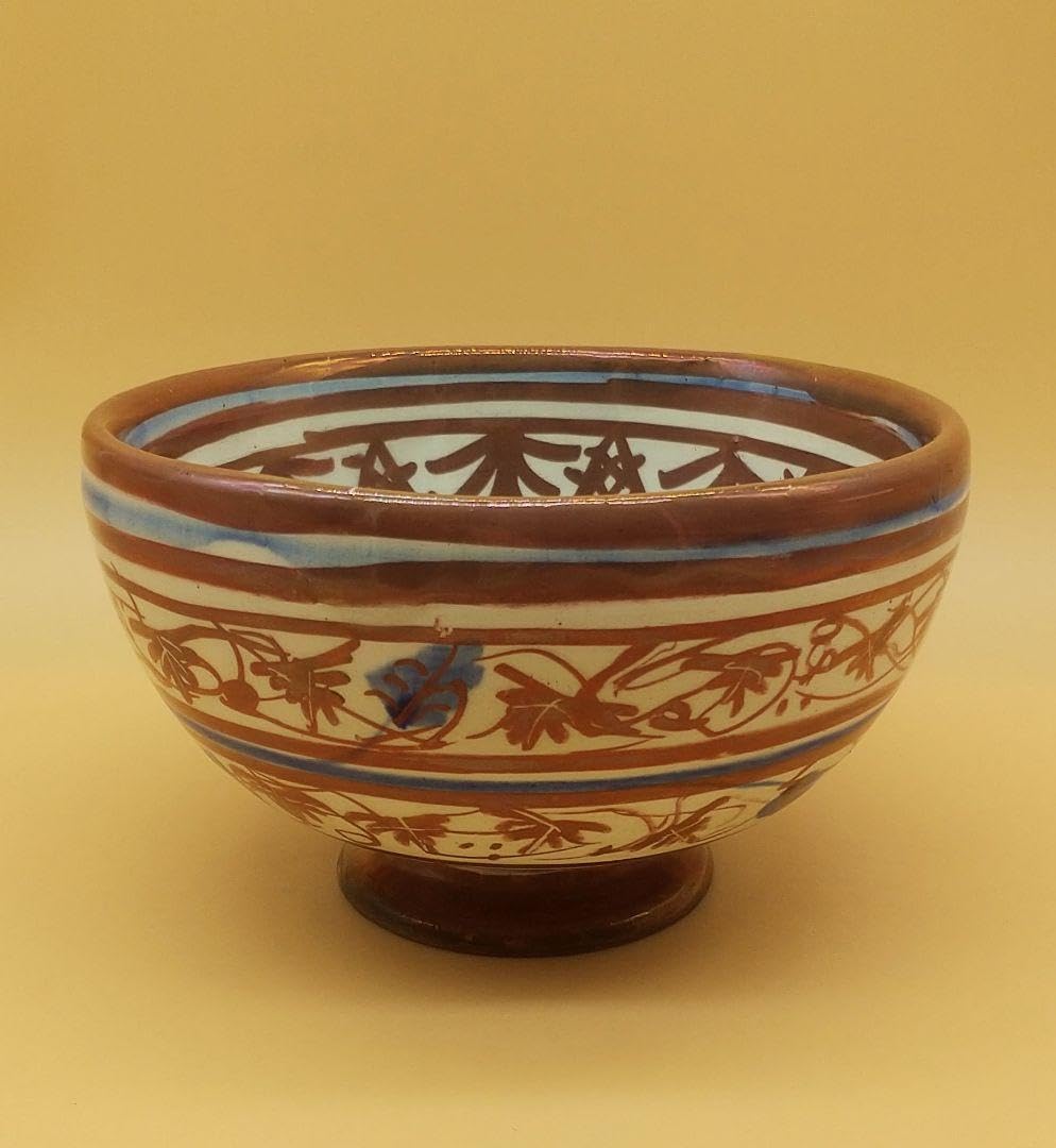 ◯ラスター彩 壺 スペイン バレンシア マニセス ヒメノリオス窯