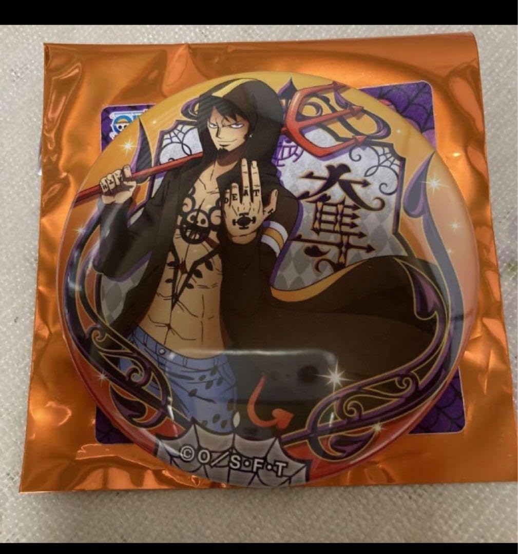 ワンピース 輩缶バッジ プレミアム セブンイレブン限定 トラファルガー