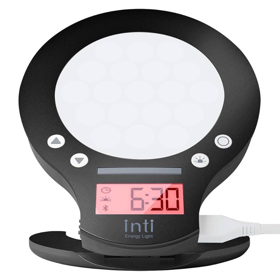 美品】inti4s 光で起きる目覚まし時計 inti Energy Light Amazon.co.jp