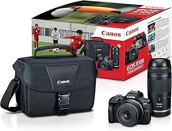 Amazon.com : Canon EOS R100 Camera Double Zoom 2 Lens Kit w/RF-S