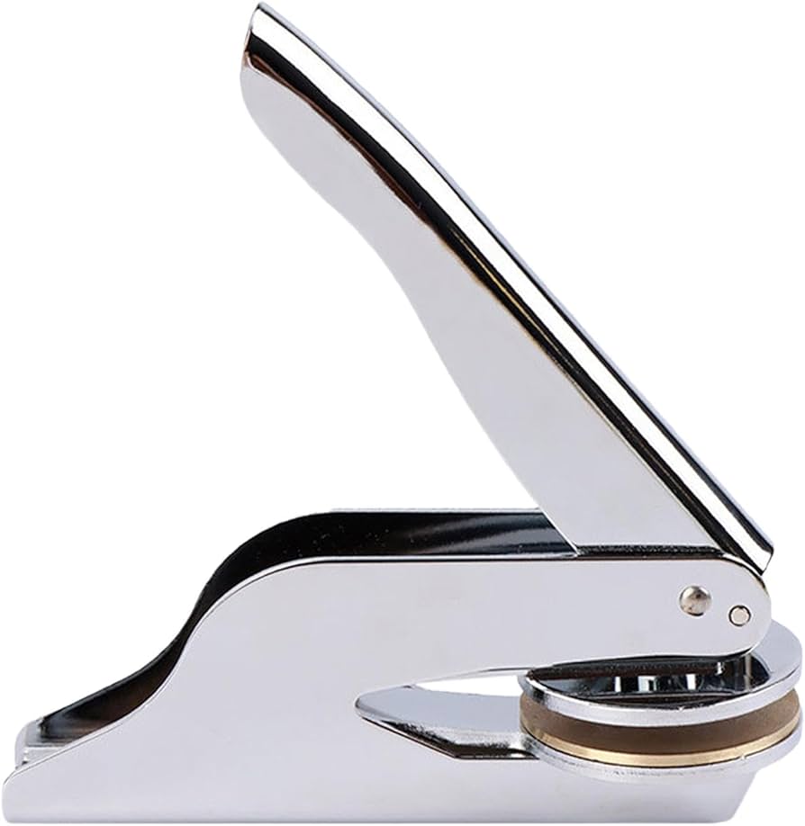 Amazon.co.jp: エンボッサースタンプ、ブックスタンプエンボッサー