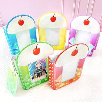 Amazon.co.jp: コレクトブック クリームソーダ K-Pop トレカ収納 32枚