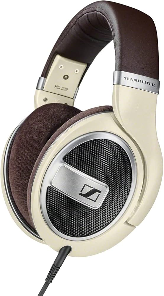Amazon.com: SENNHEISER HD 599 Open Back Headphone, Ivory : Electronics
