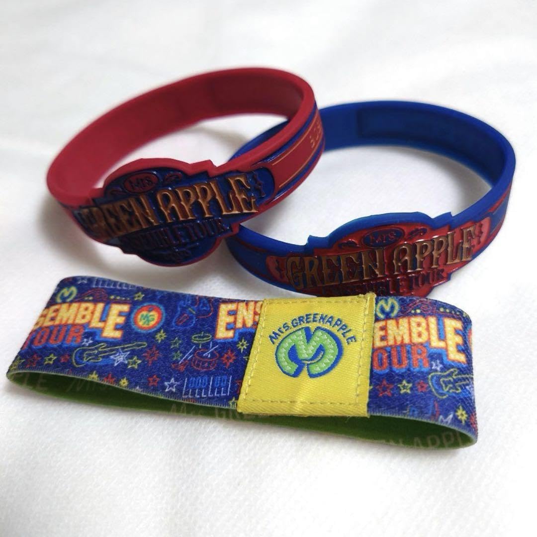 Mrs. GREEN APPLE ラバーバンド 3点セット