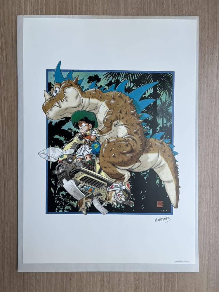 鳥山明の世界展 複製原稿 Amazon.co.jp: 鳥山明 複製原画 A 鳥山