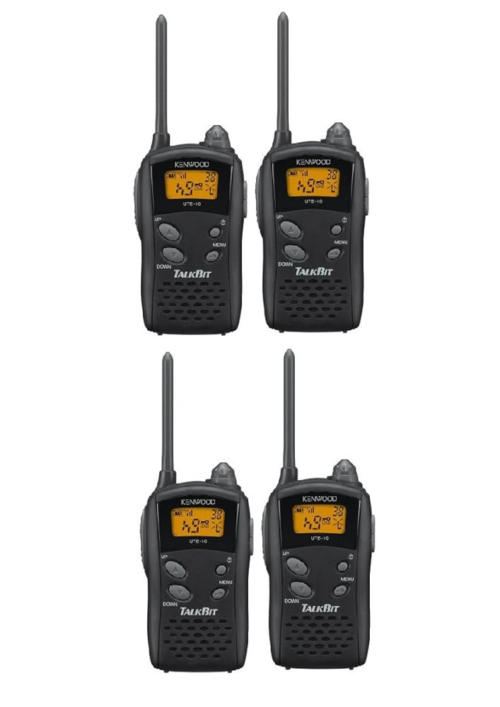 KENWOOD UBZ-LP20 トランシーバー 4台セット 【公式通販】