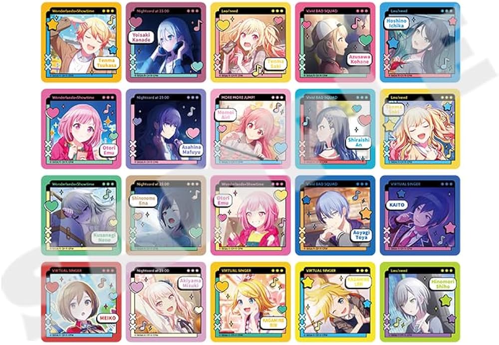 プロセカ 星乃一歌 26B 缶バ 缶バッジ 20個 まとめ売り プロジェクト