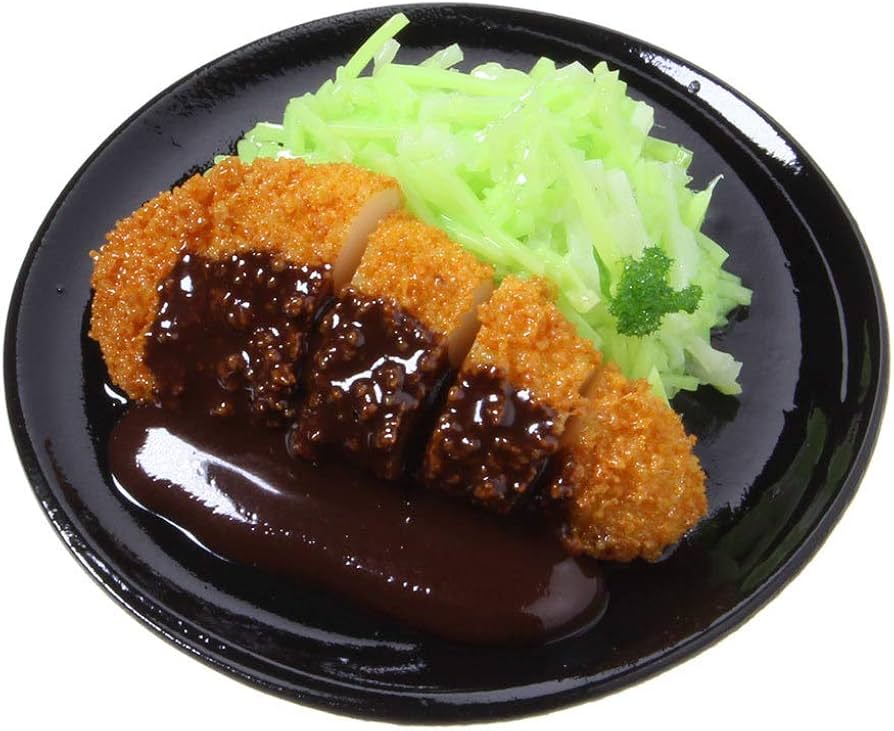 Amazon.co.jp: 食品サンプル屋さんのマグネット（とんかつ）【食品