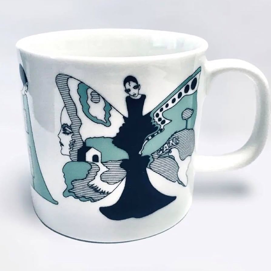 Amazon.co.jp: 限定生産品 宇野亜喜良 QXQX クスクス マグカップ