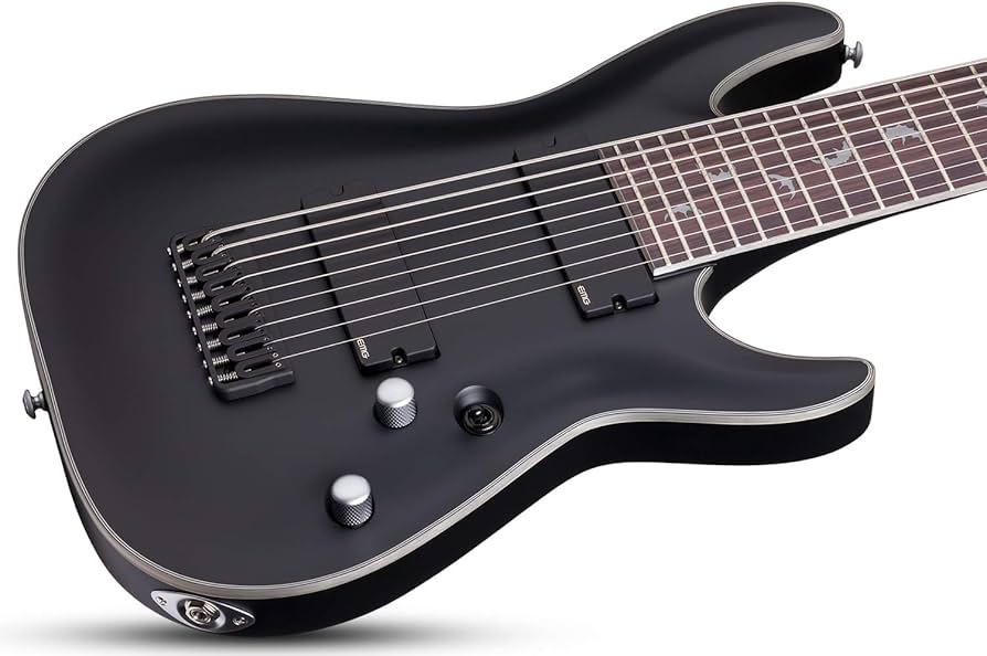 Amazon.co.jp: Schecter Damien Platinum-9 Electric Guitar Satin