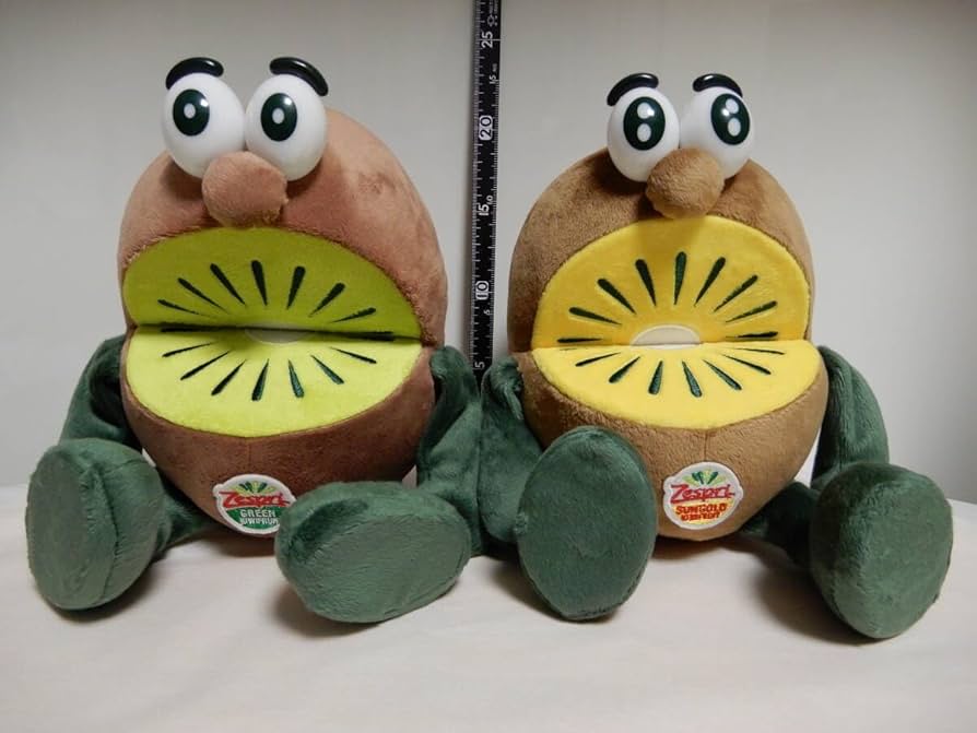 ゼスプリ キウイブラザーズ ぬいぐるみ 中サイズ 約30cm Amazon.co.jp