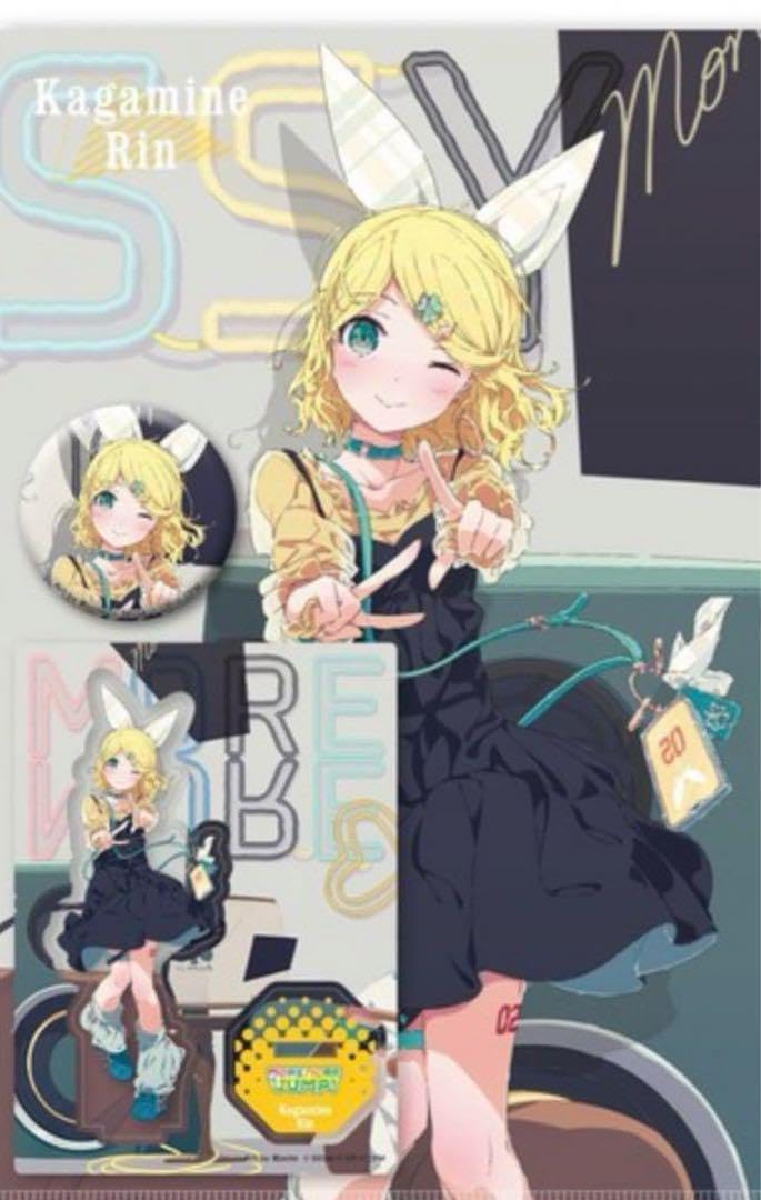 プロセカ ZOZOTOWN コラボ 鏡音リン レン 缶バッジ 鏡音リン・レン」の