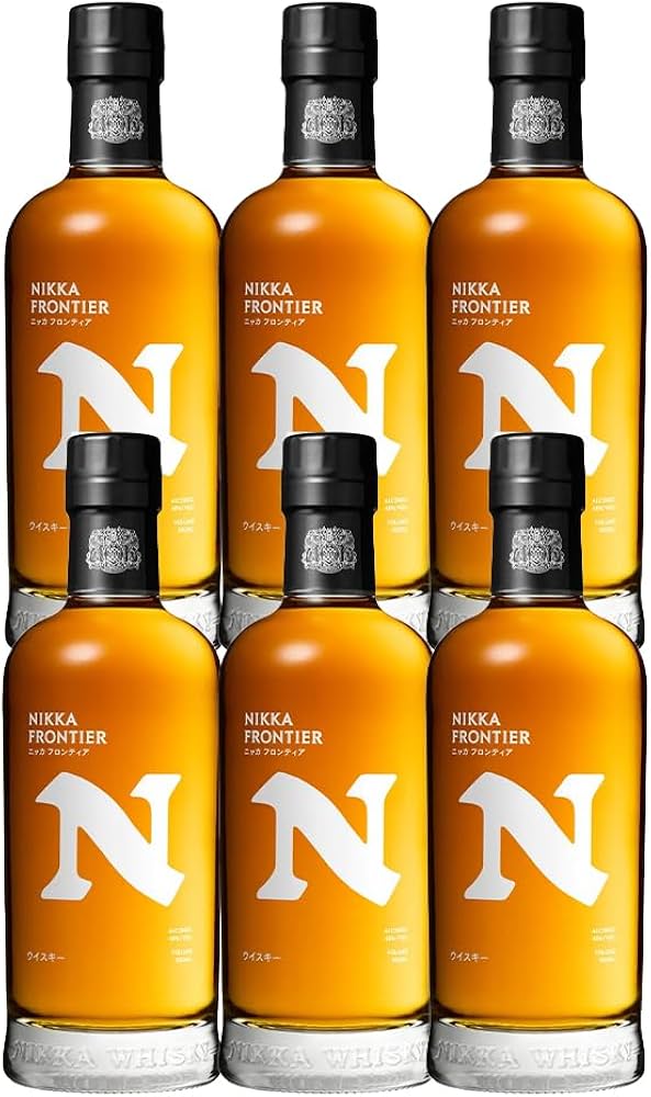 Amazon.co.jp: 【6本セット】ニッカ フロンティア 500ml 48% アサヒ