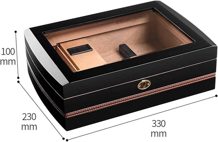 Amazon.co.jp: シガーボックス 葉巻ケース 木製の葉巻箱、ヴィンテージ