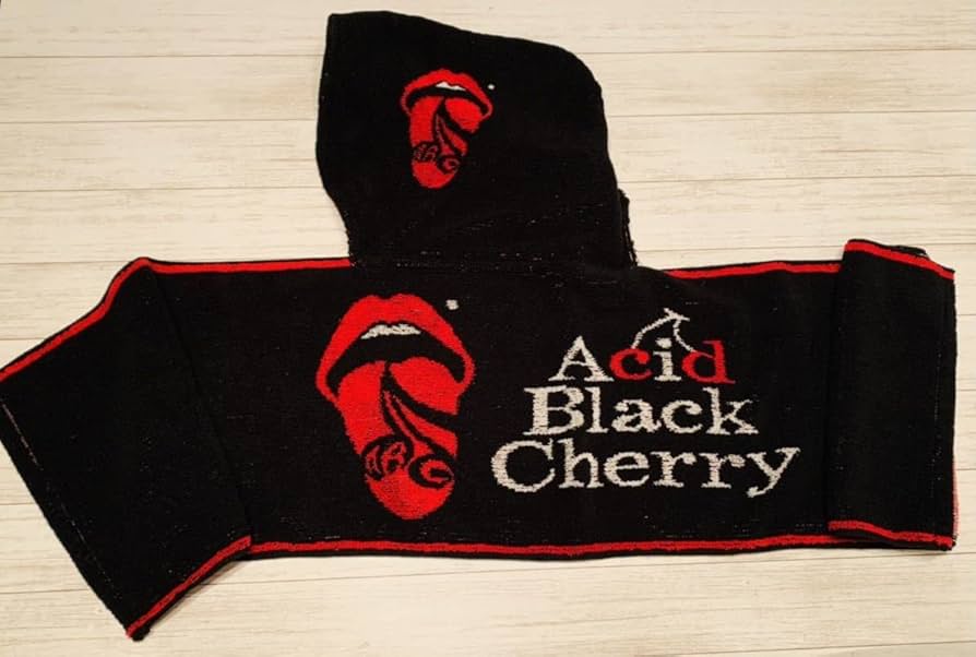 新品】初期バスタオル Acid Black Cherry ピュアサウンド / sp_