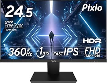 Amazon.co.jp: Pixio PX259 Prime S ゲーミングモニター 24.5インチ