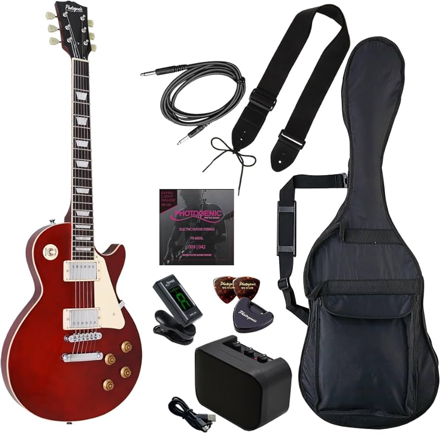 Hi-Standard エレキギター レッド ハードケース付き Hi-Standard