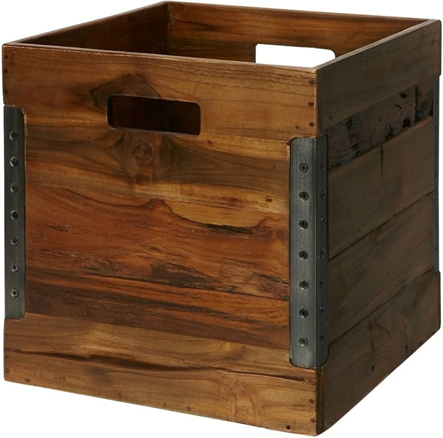 Amazon｜ACME Furniture TROY BOX L｜収納ケース・ボックス オンライン通販