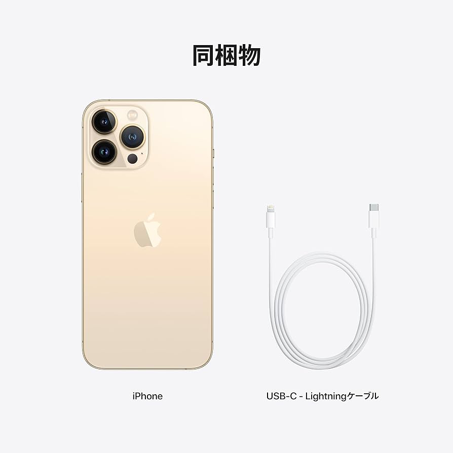iPhone 13 Pro Max ゴールド 本体 SIMフリー 256GB ムスビー