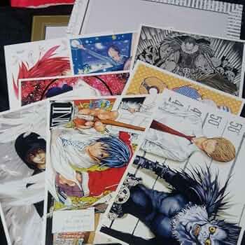 デスノート』＆『バクマン。』カラーページ 切り抜きetc. デスノート