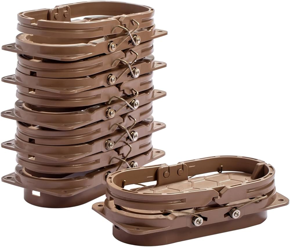 Amazon | わな用踏み板 12cm くくり罠 12cm踏板 台座一体型 新3代目 神