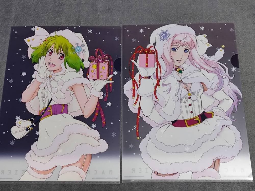 マクロスF シェリル ランカ アルト クリアファイル ザ・マクロス原画展