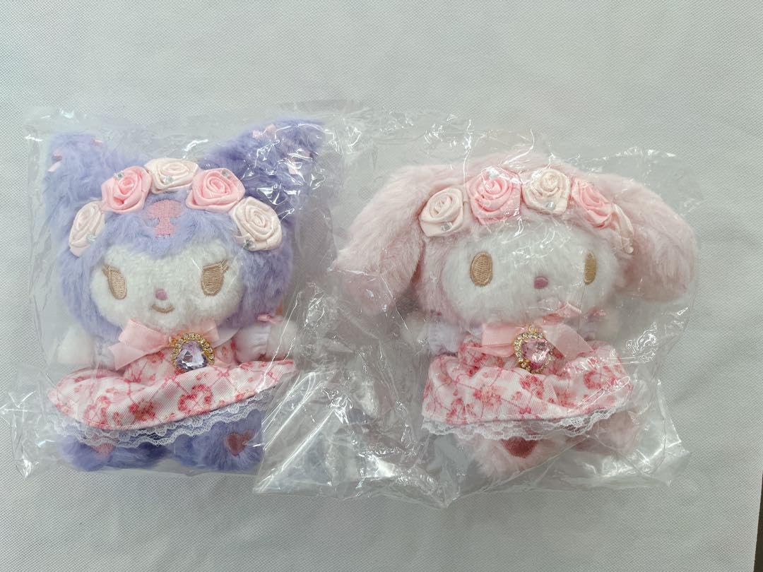 リズリサ×マイメロディ コラボ リズメロ マスコット キーホルダー 5点