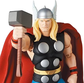 Amazon.com: MAFEX No. 182 THOR Thor (Comic Ver.) Total Height