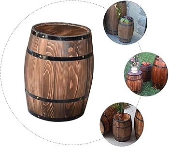 Amazon.co.jp: Gogogmee オーク 樽 装飾 小道具 ウイスキー 樽 装飾 床