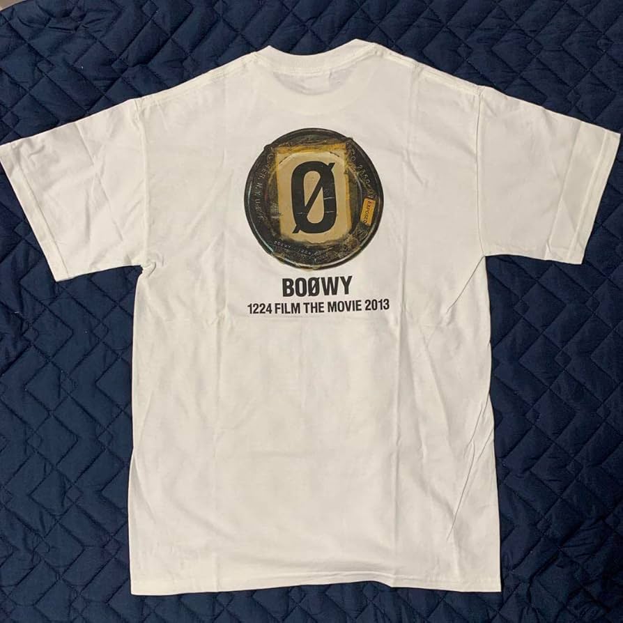 BOOWY 1224 film Tシャツ 【公式通販】