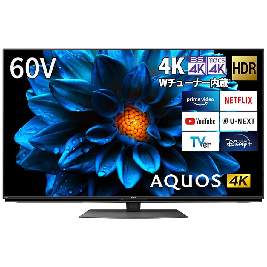 □SHARP□4K 液晶テレビ 4T-C60CN1 60インチ 2020年製 シャープ AQUOS 4K