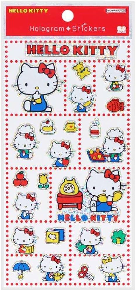 Amazon | ハローキティ[シールシート]ホログラムシール/NLC サンリオ