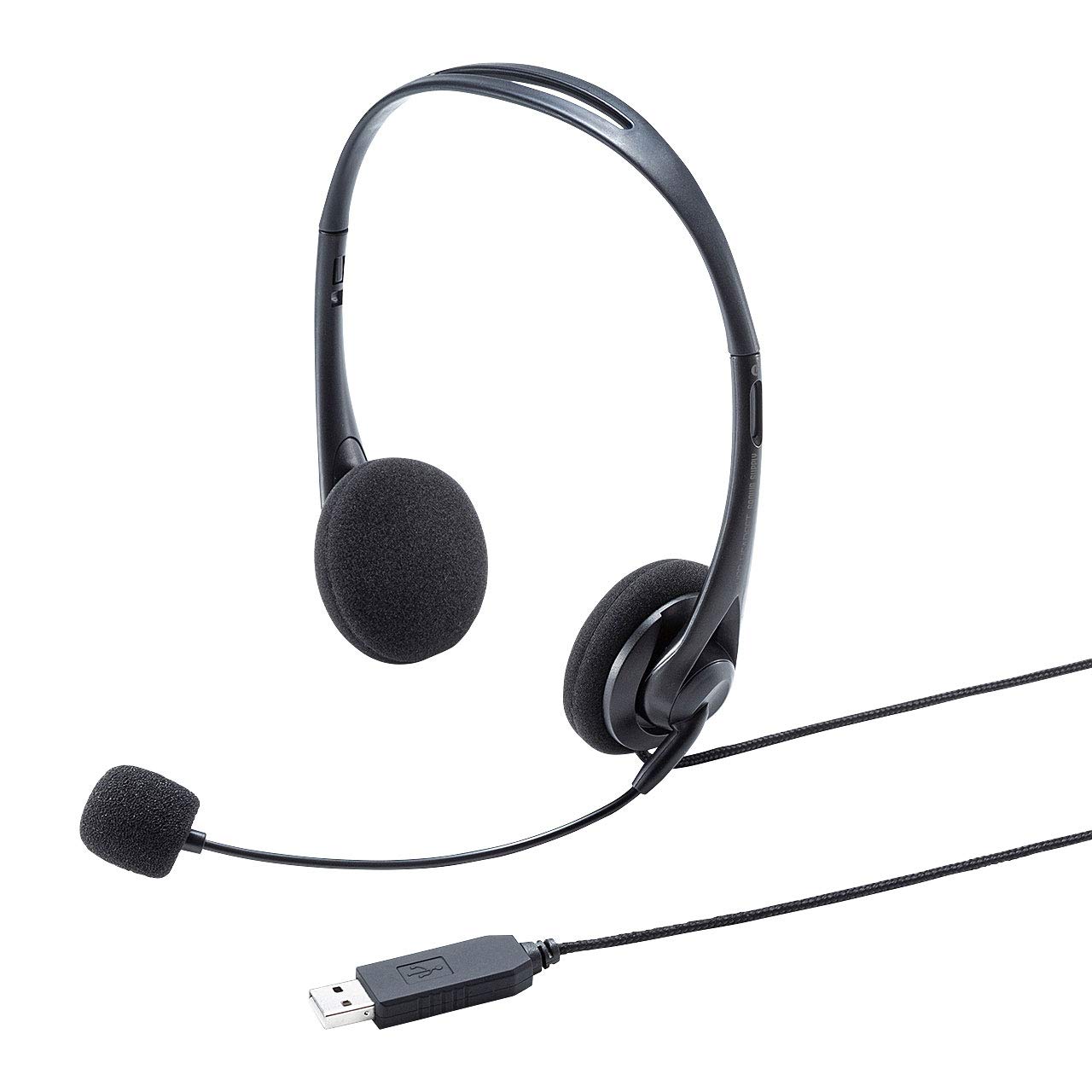 Amazon.co.jp: サンワサプライ USBヘッドセット 無(全)指向性 断線し