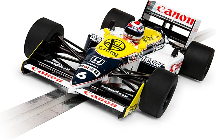 Amazon.com: Scalextric Williams FW11 - Nelson Piquet 1987 World